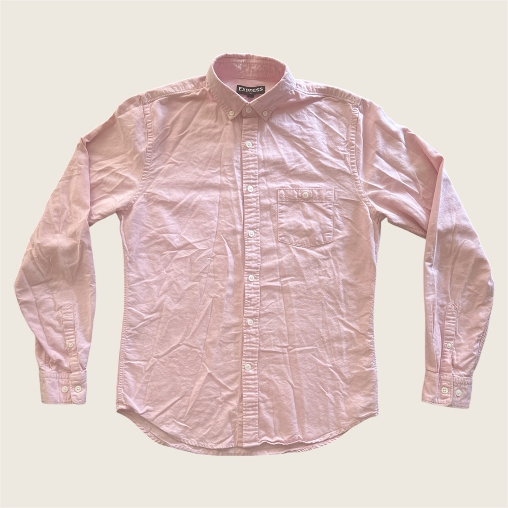 Express - Oxford Collar Dress Shirt